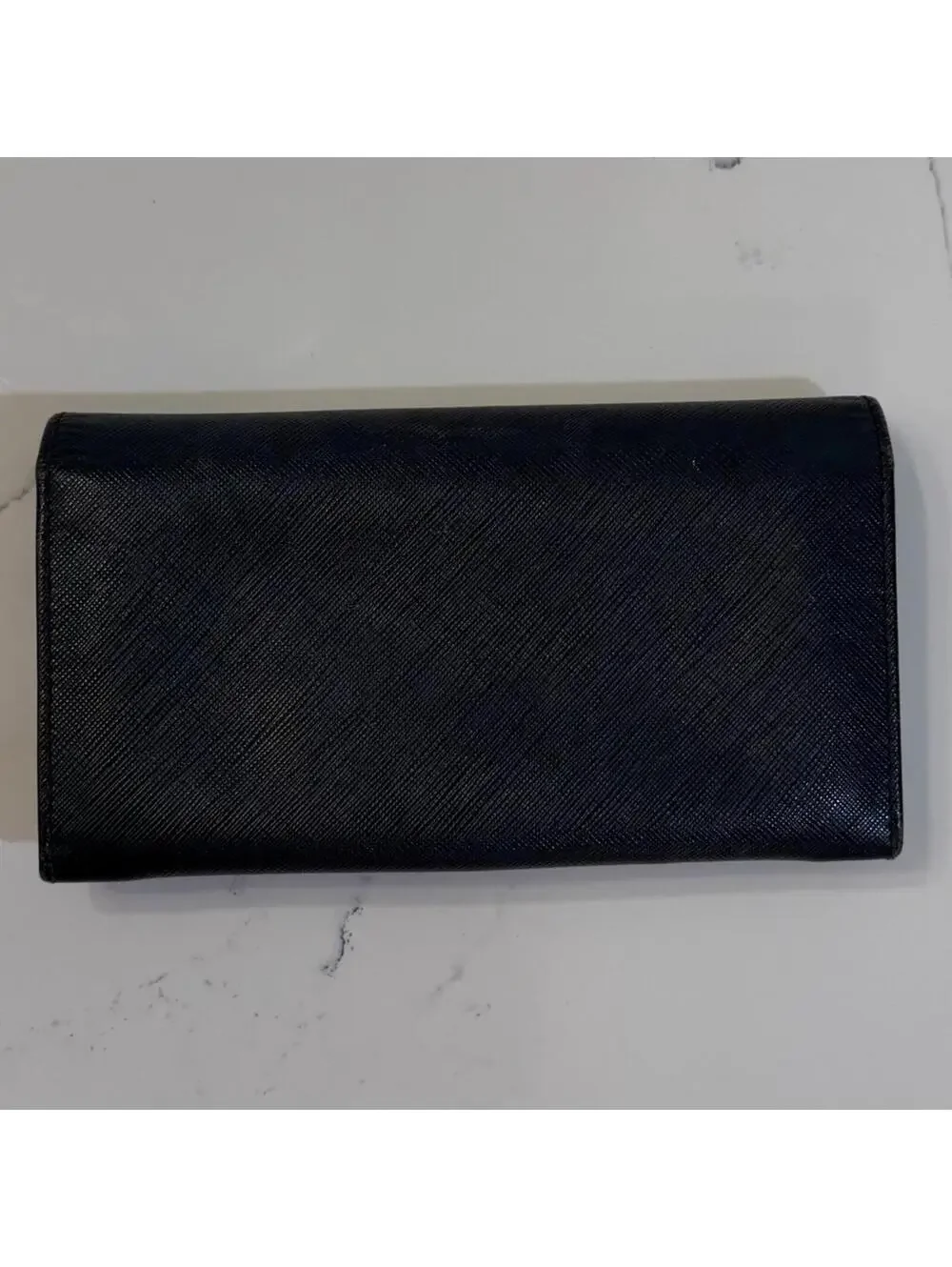 Salvatore Ferragamo Gancini Logo Long Black Leather Continental Wallet - Picture 12 of 15